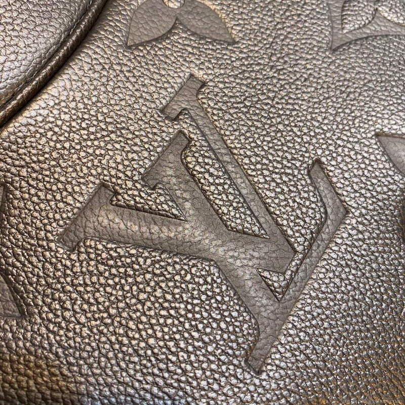 LV M46002 Louis Vuitton Bagatelle Mini Hobo Handbag Black