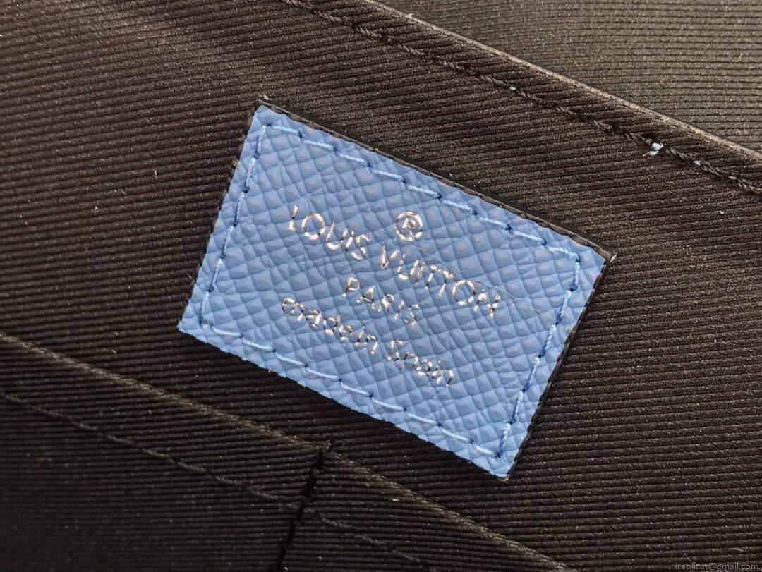 LV M30745 Louis Vuitton M30746 New Messenger Bag Blue