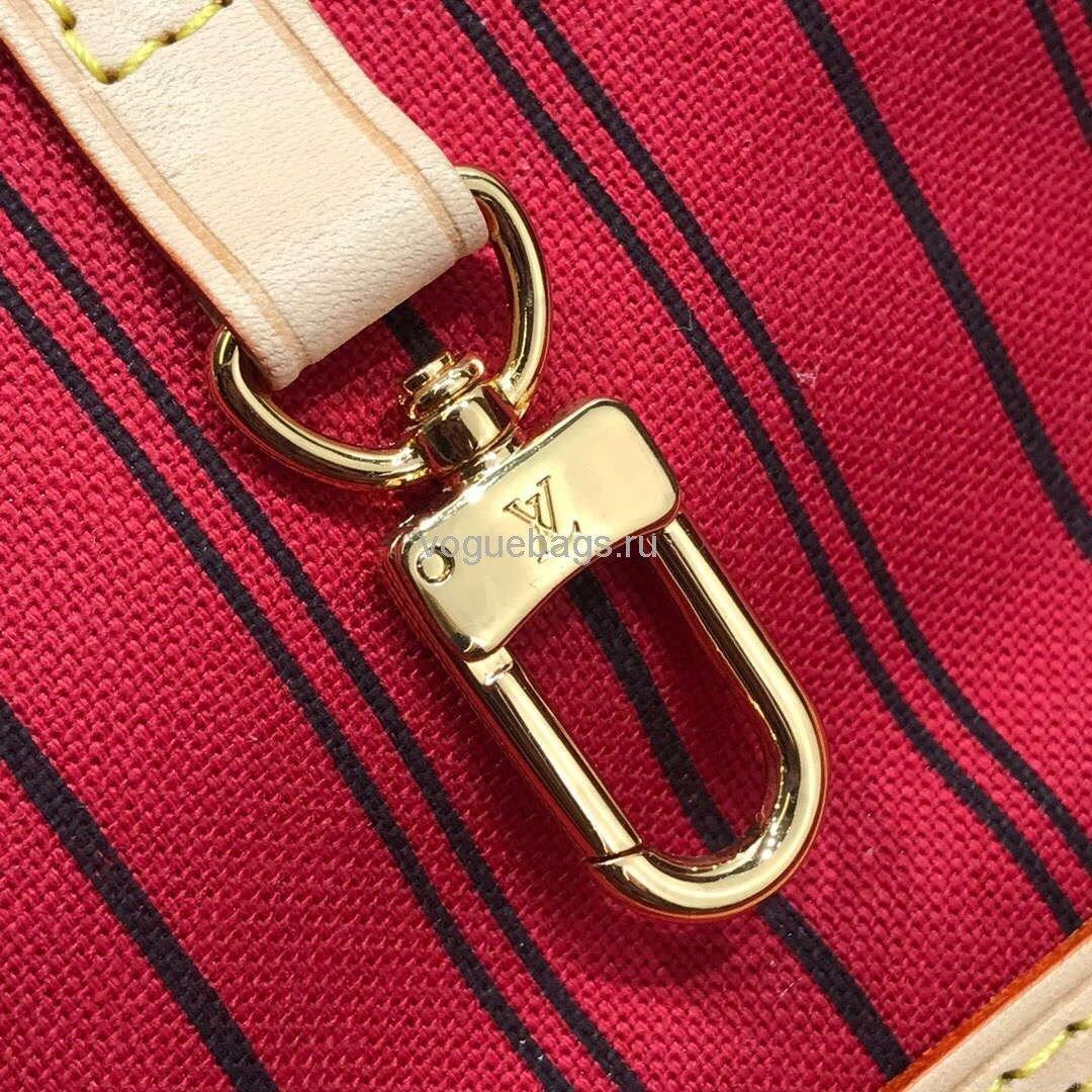 LV M41177 Louis Vuitton Neverfull MM Monogram M41178 Bag Red