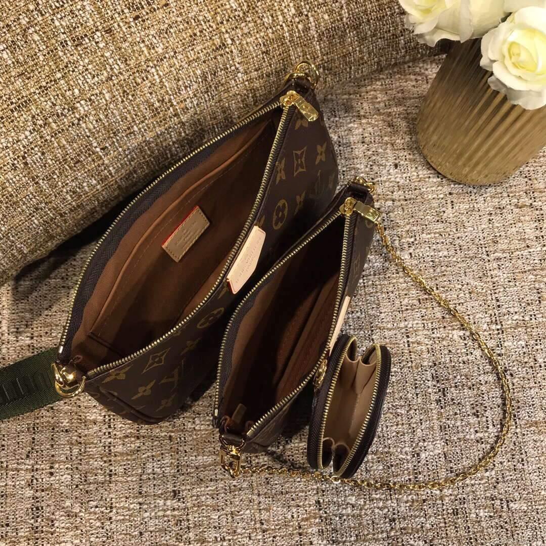 LV M44813 Louis Vuitton M44840 Multi Pochette M44990 Bag Green