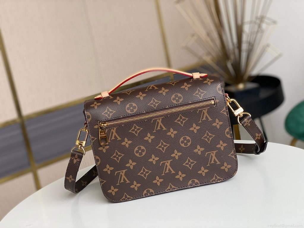 LV M44875 Louis Vuitton M44876 Pochette Metis Monogram Canvas