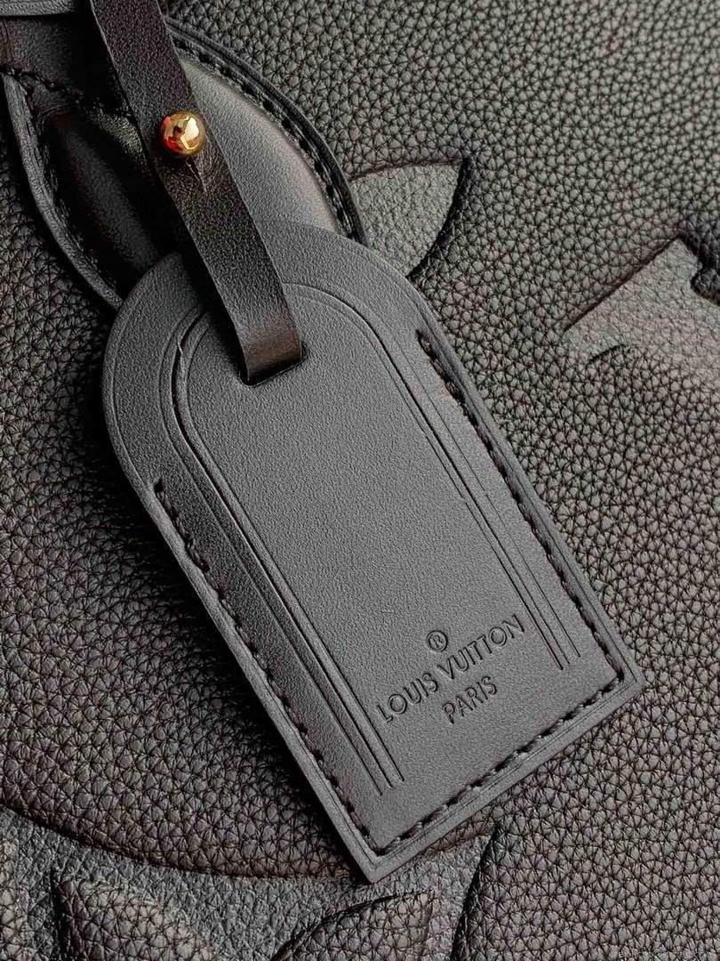 LV M44925 Louis Vuitton Onthego GM M45595 Bag Monogram Empreinte Leather Black