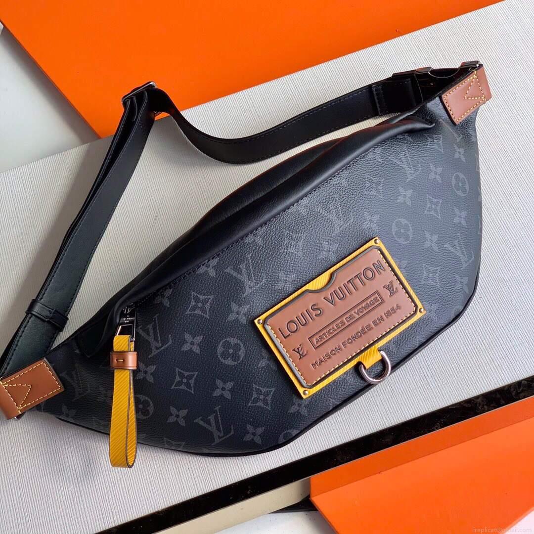 LV M45220 Louis Vuitton Gaston Labels Limited Edition Discovery Waist Bag