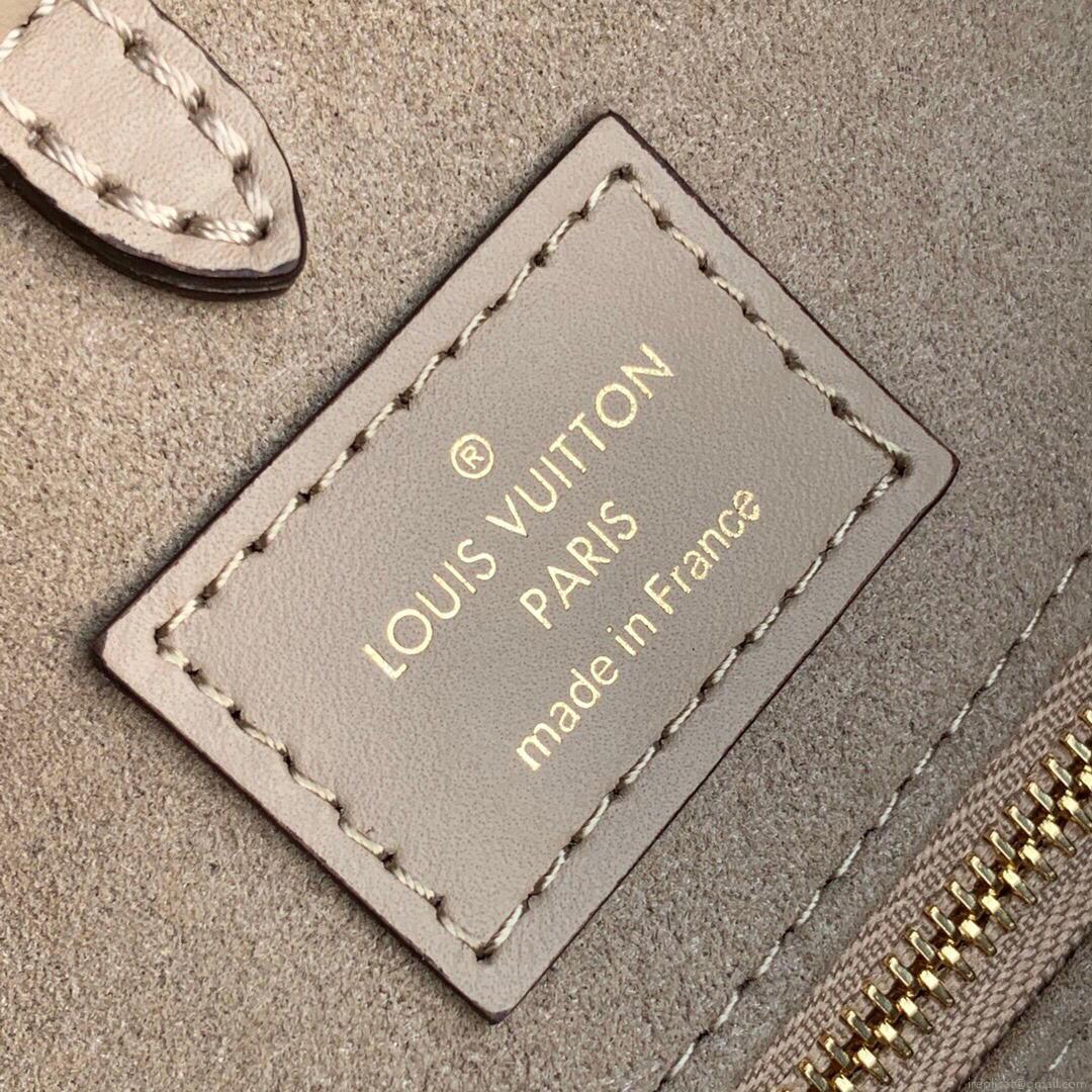 LV M45494 Louis Vuitton ONTHEGO MM Bag M45495 Cream and Beige