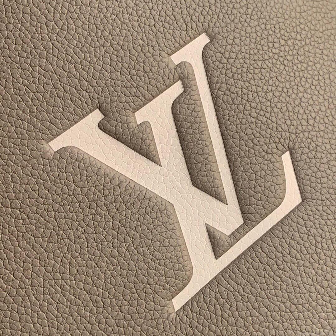 LV M45494 Louis Vuitton ONTHEGO MM Bag M45495 Cream and Beige