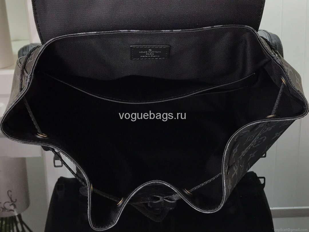 LV M45538 Louis Vuitton Backpack Trio Travel Monogram Eclipse M45670 Bag