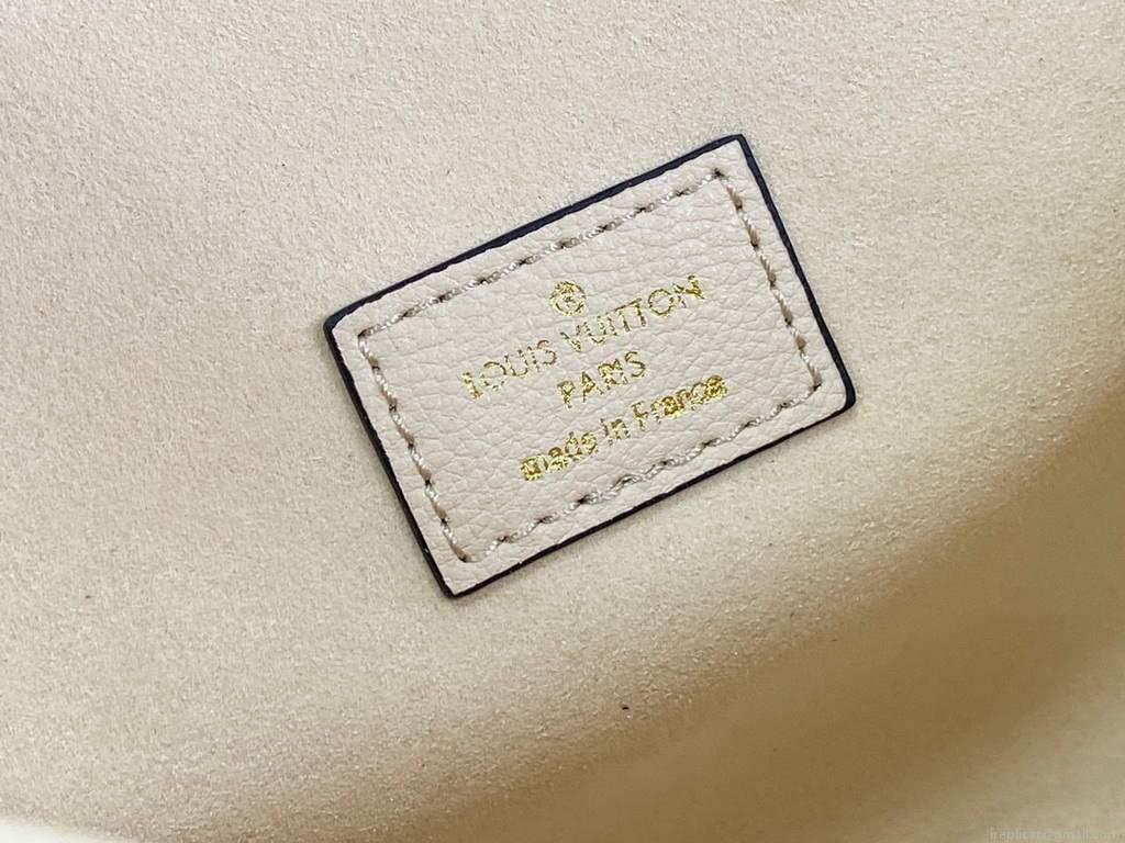 LV M45596 Louis Vuitton M45773 Pochette Metis Bag Cream and Rose Pink