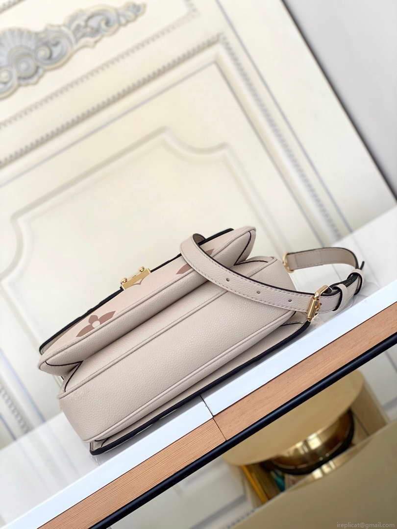LV M45596 Louis Vuitton Pochette Métis M45773 Bag Cream Pink