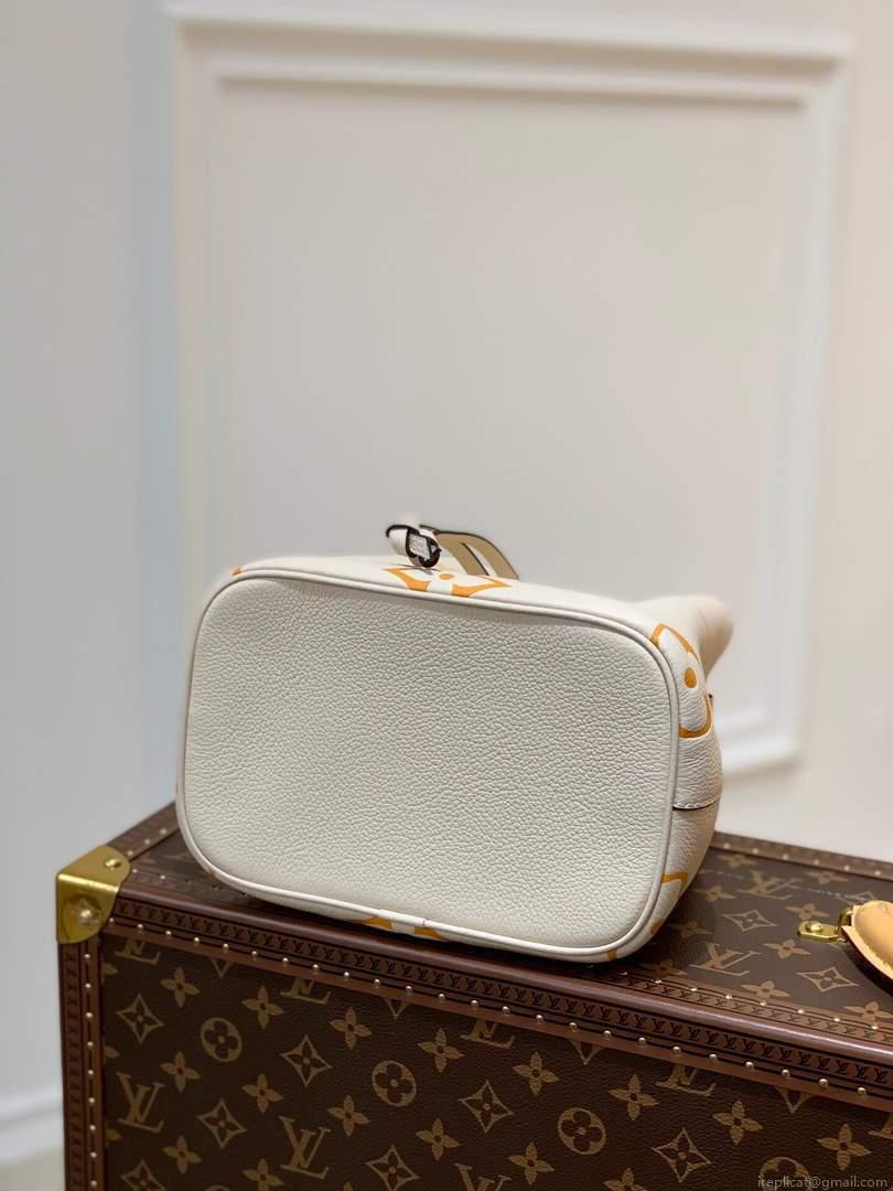 LV M45716 Louis Vuitton NÉONOÉ BB Bag Cream/Saffron