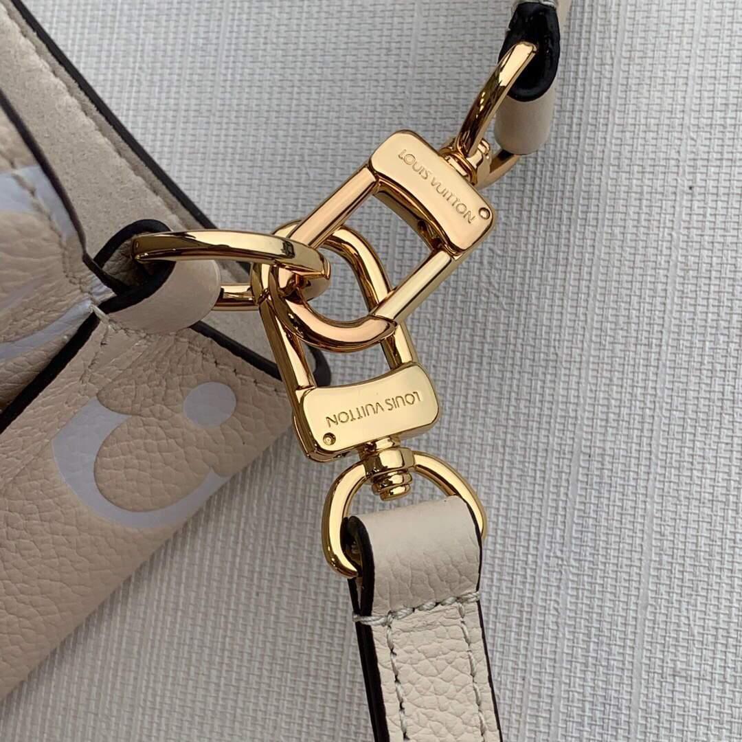 LV M45716 Louis Vuitton NÉONOÉ BB Bag Cream/Saffron