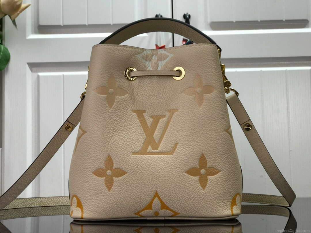 LV M45716 Louis Vuitton NÉONOÉ BB M45709 Bag Cream Saffron
