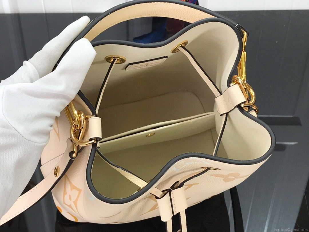 LV M45716 Louis Vuitton NÉONOÉ BB M45709 Bag Cream Saffron
