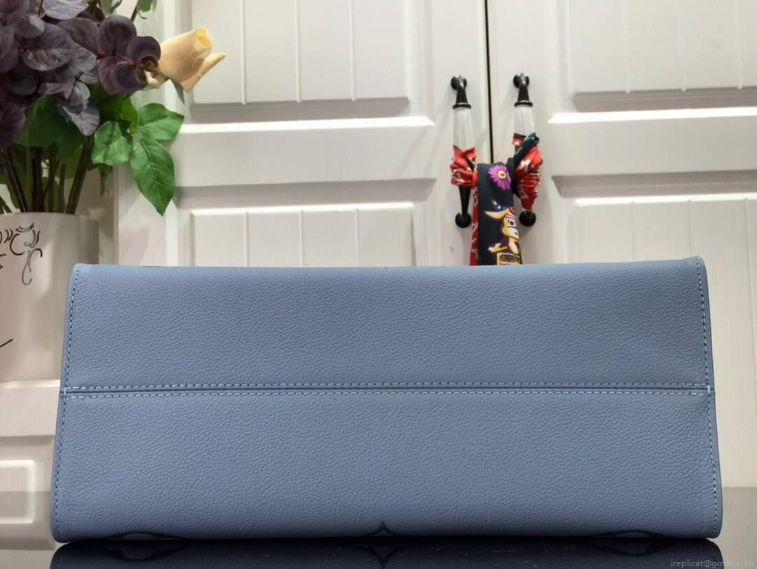 LV M45718 Louis Vuitton Onthego MM Handbag Summer Blue