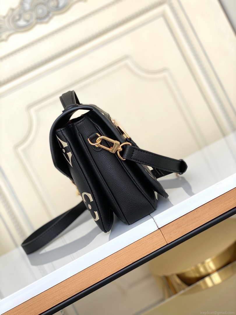 LV M45773 Louis Vuitton Pochette Métis M45596 Bag Black Beige