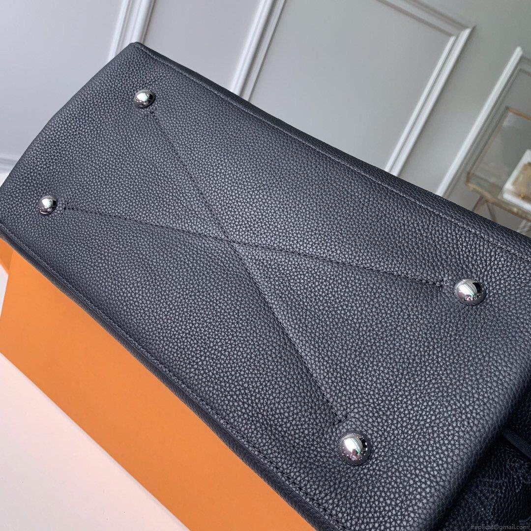 LV M52950 Louis Vuitton Carmel Mahina M53188 Bag Black