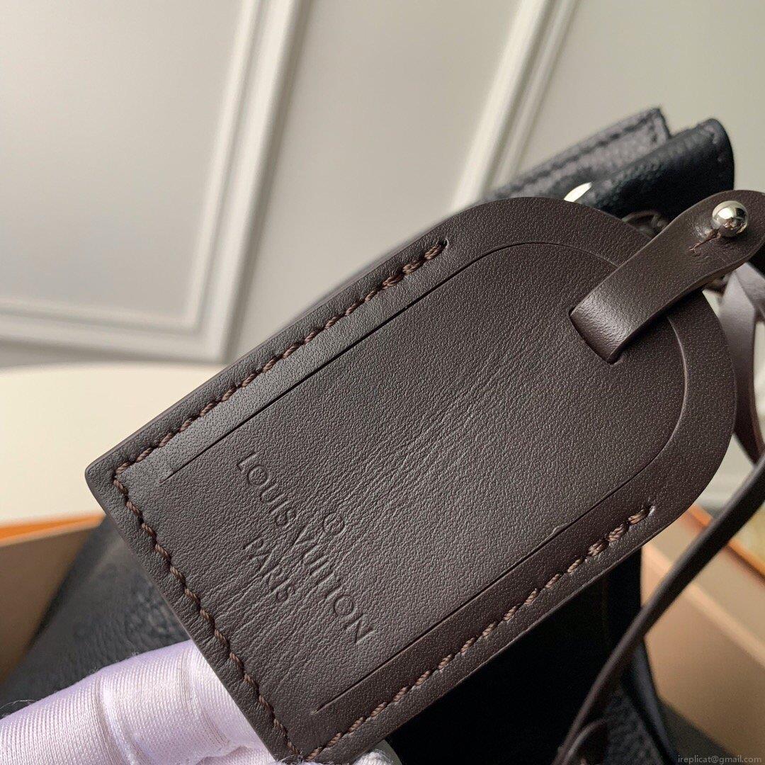 LV M52950 Louis Vuitton Carmel Mahina M53188 Bag Black