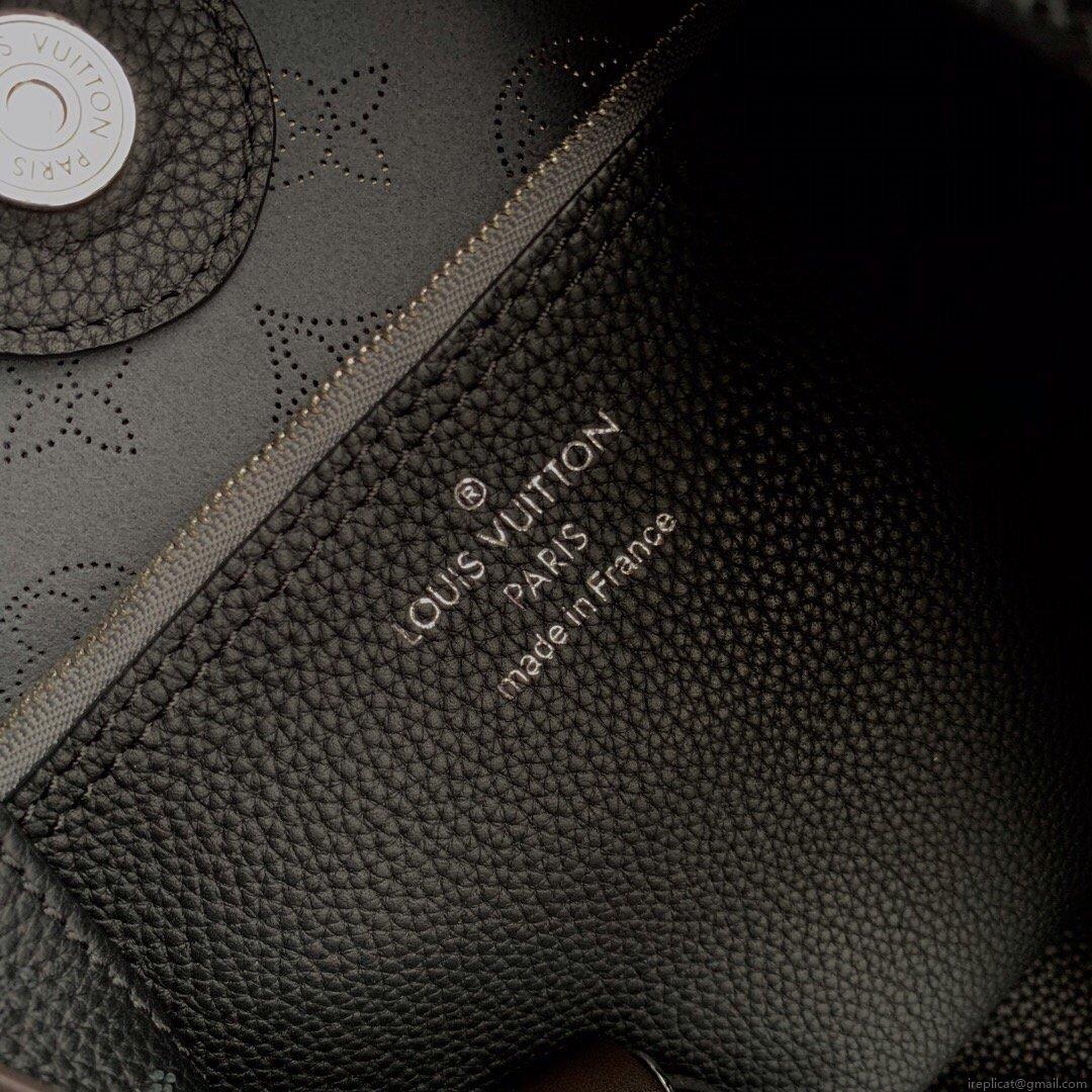 LV M52950 Louis Vuitton Carmel Mahina M53188 Bag Black