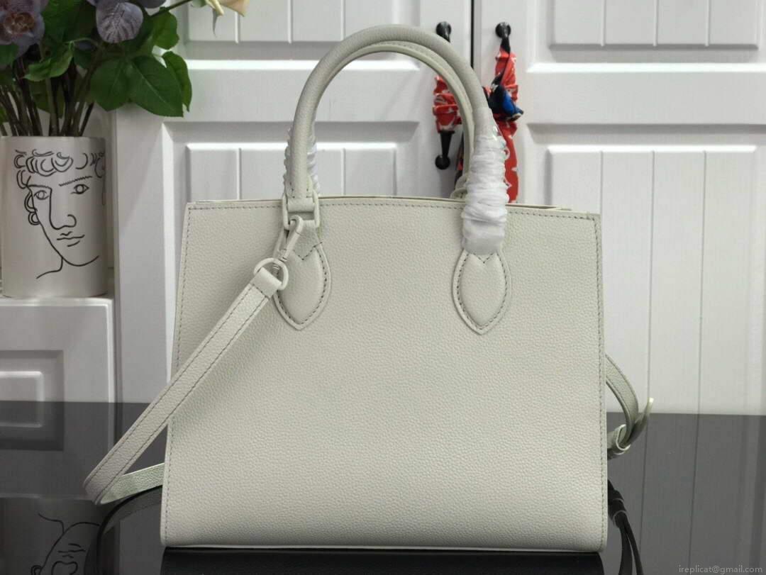 LV M55817 Louis Vuitton Lockme Tote PM Leathers M55845 Bag White