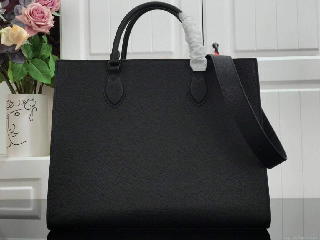 LV M55846 Louis Vuitton Lockme Tote MM Leathers M55818 Bag Black
