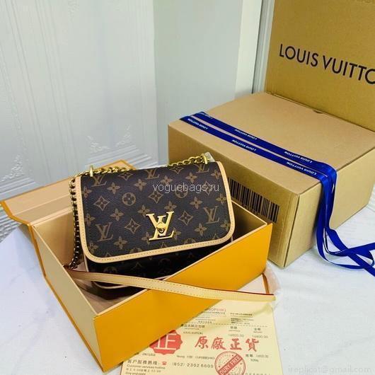 LV M57067 Louis Vuitton M57072 Lockme Chain PM Shoulder Bags in Monogram