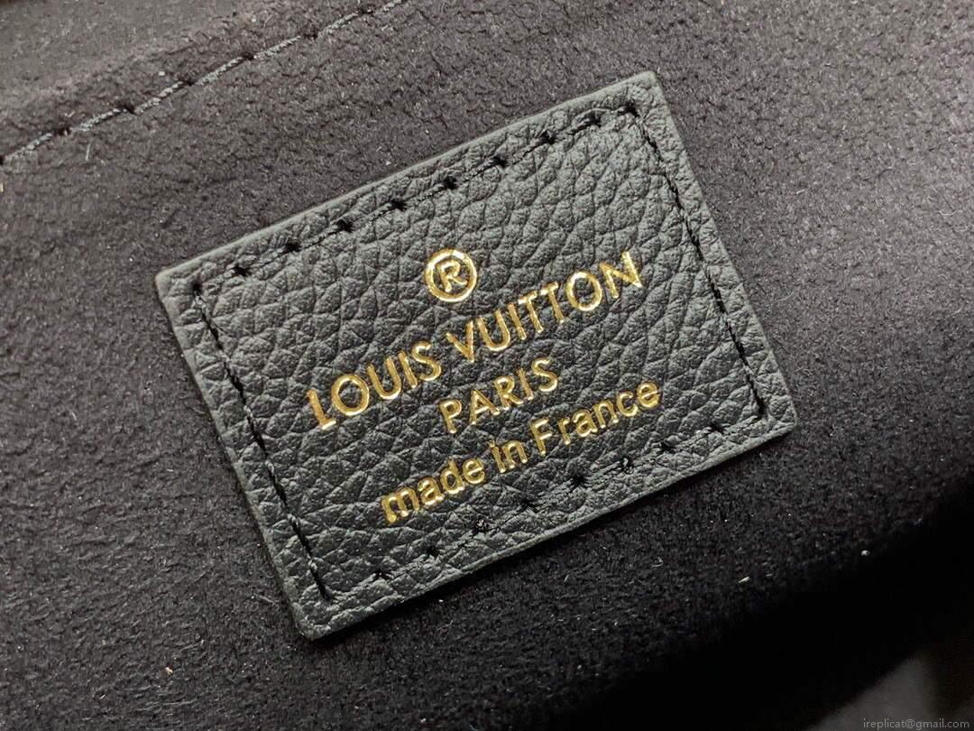 LV M57073 Louis Vuitton M57071 Lockme Chain Bag Black