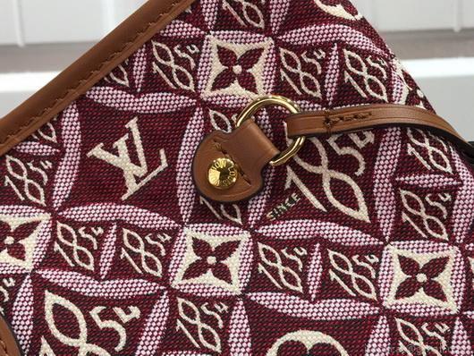LV M57273 Louis Vuitton M57230 since 1854 Neverfull MM Shopping Bag Bordeaux