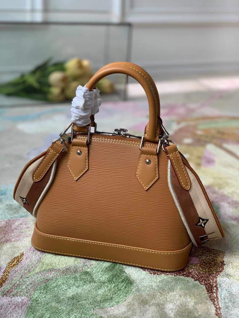 LV M57540 Louis Vuitton Alma BB Handbag Honey Gold