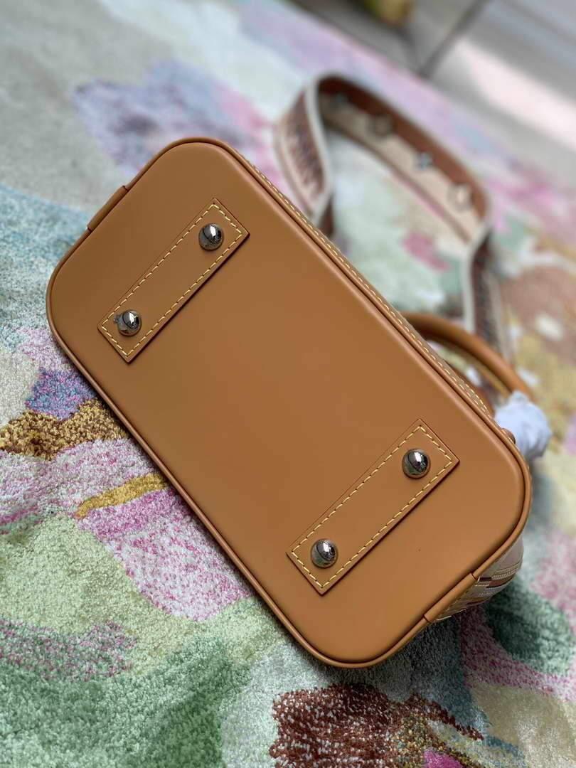 LV M57540 Louis Vuitton Alma BB Handbag Honey Gold