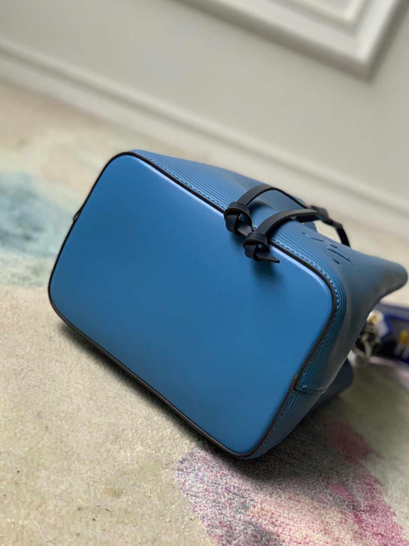 LV M57691 Louis Vuitton NéoNoé BB Bucket Bag M57693 M57706 Bleuet Blue