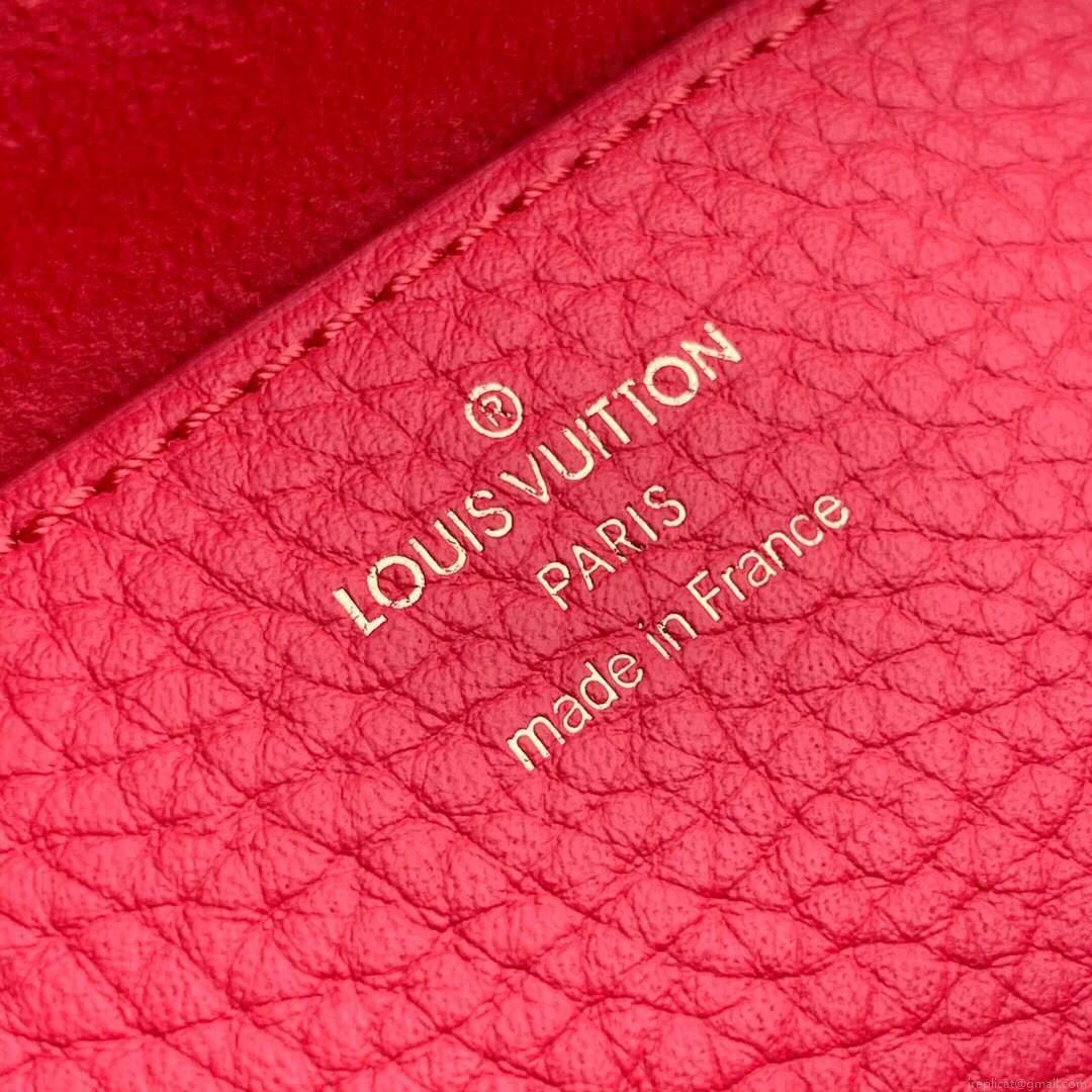 LV M58691 Louis Vuitton Twist PM Leathers Handbag Pondichery Pink