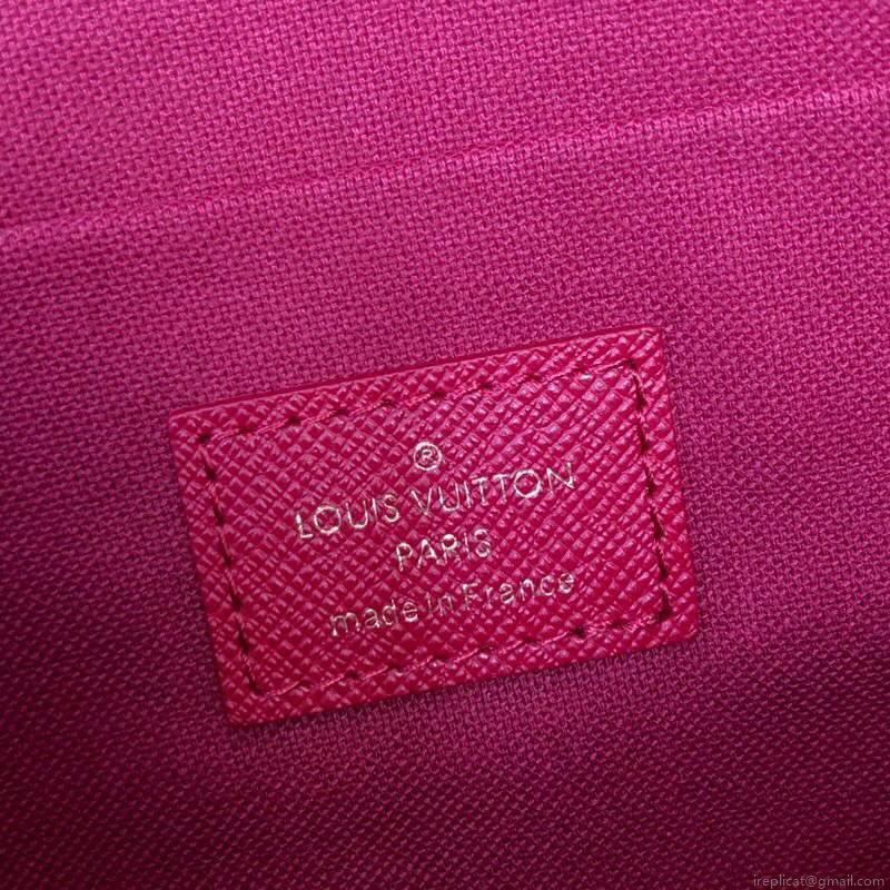 LV M61276 Louis Vuitton Felicie Pochette Bag Monogram
