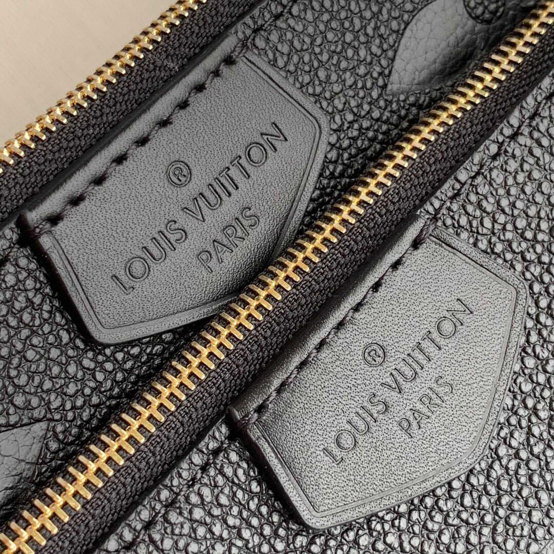 LV M80399 Louis Vuitton M80447 Multi Pochette Accessoires Bag Black