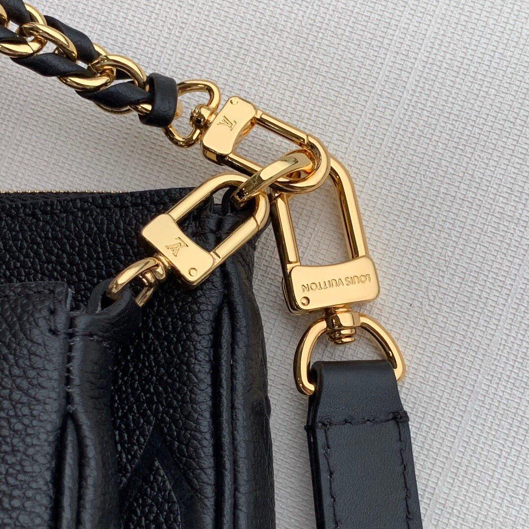 LV M80399 Louis Vuitton M80447 Multi Pochette Accessoires Bag Black