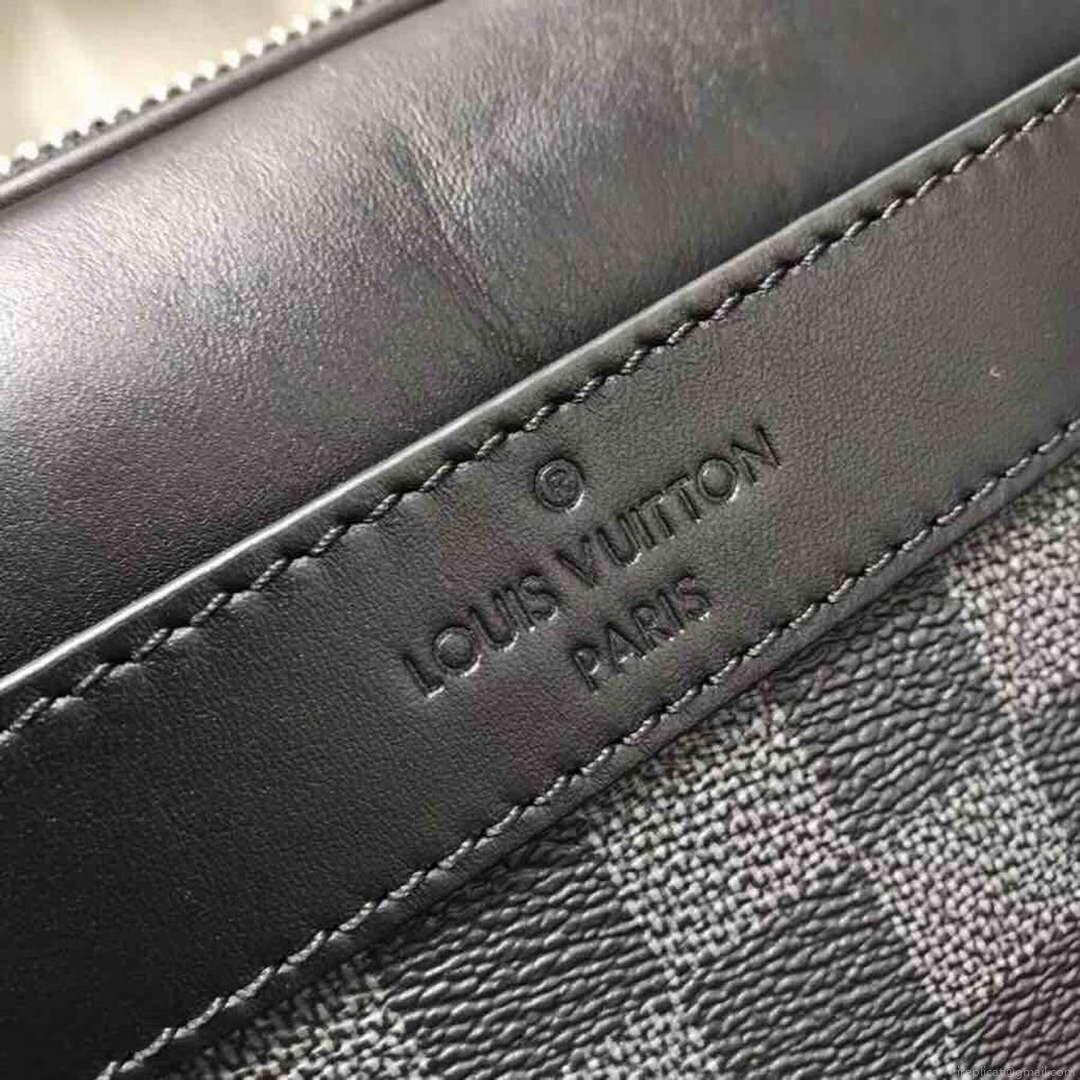LV N40087 Louis Vuitton Trocadero Messenger NM PM Bag Shoulder Bag Black