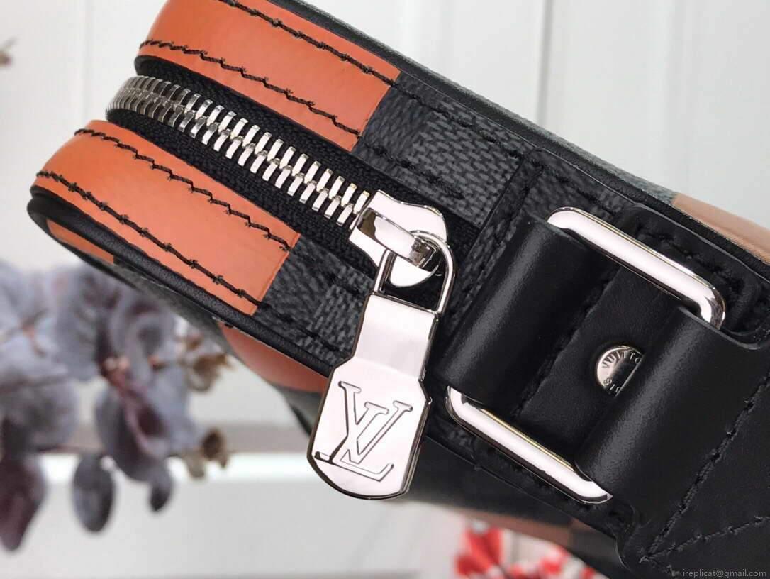 LV N40421 Louis Vuitton Alpha Messenger Bag Damier Graphite