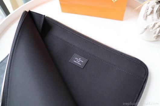 LV N41501 Louis Vuitton Pochette Joule GM Clutch Bag Damier Graphite