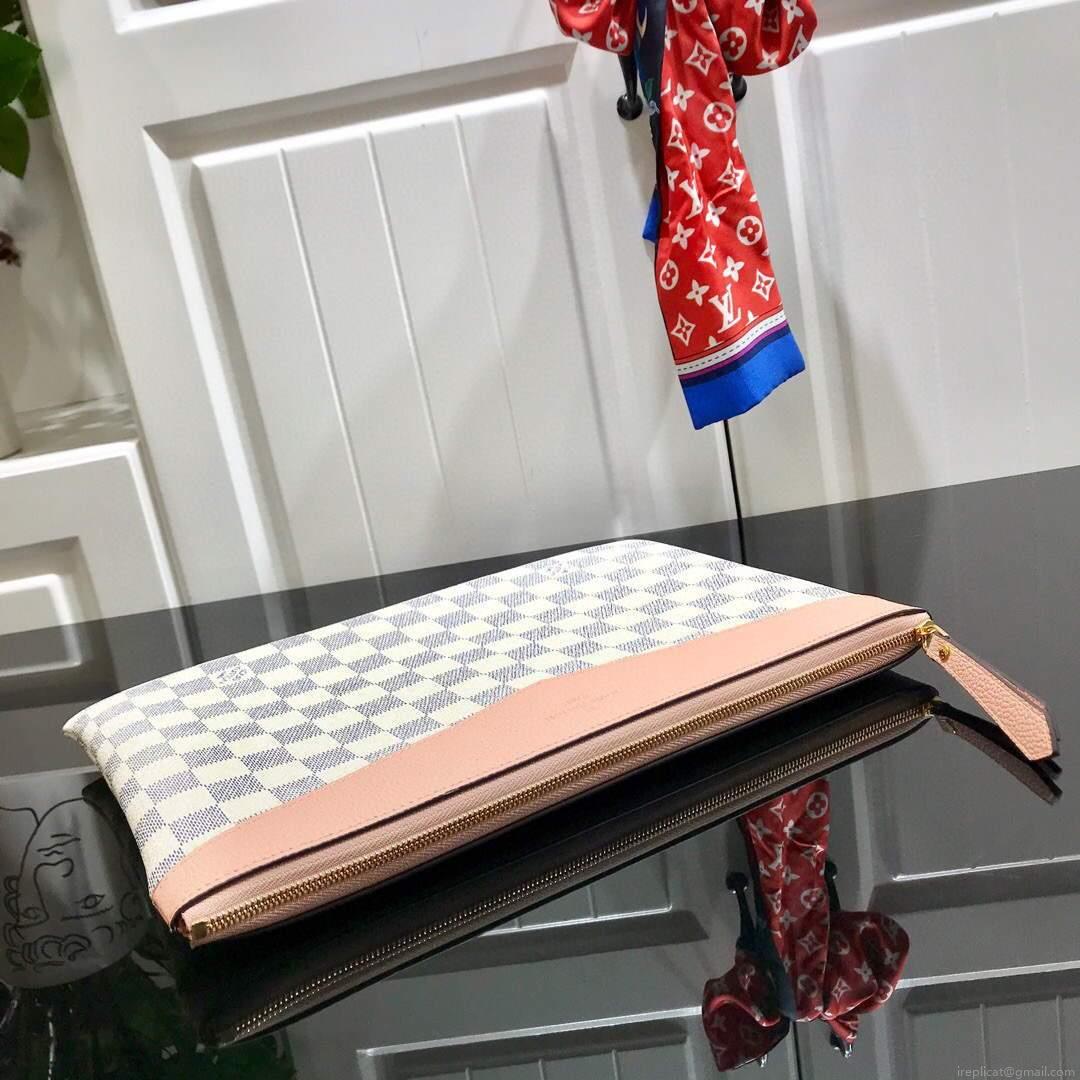LV N60260 Louis Vuitton Daily Pouch Damier Azur Canvas N60261 Bag