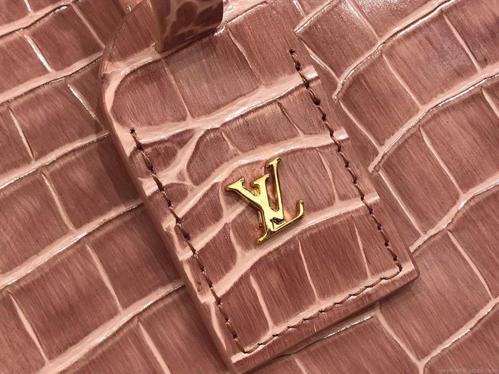 LV N94160 Louis Vuitton N93597 Petite Boite Chapeau Bag Pink