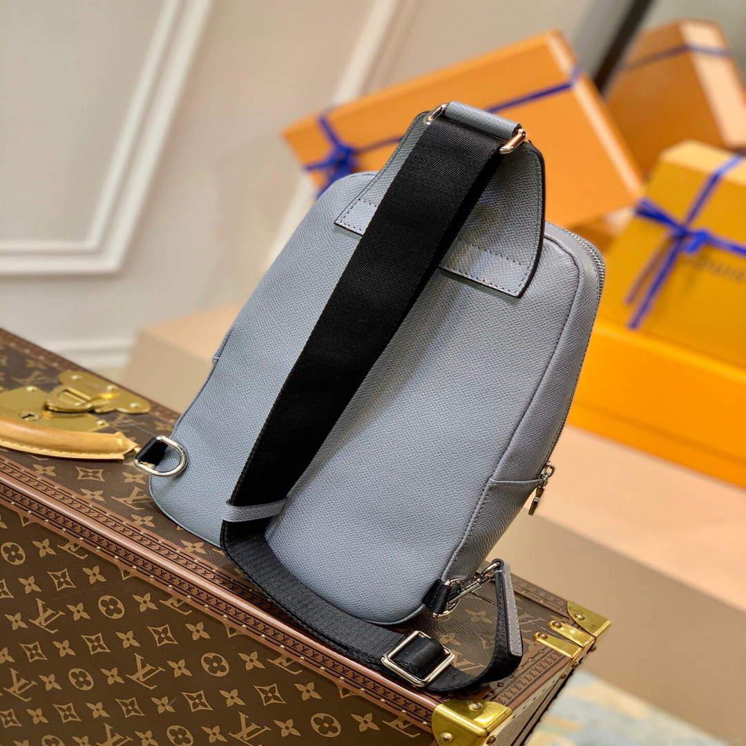 LV M30801 Louis Vuitton Avenue Sling Bag M30803 Grey