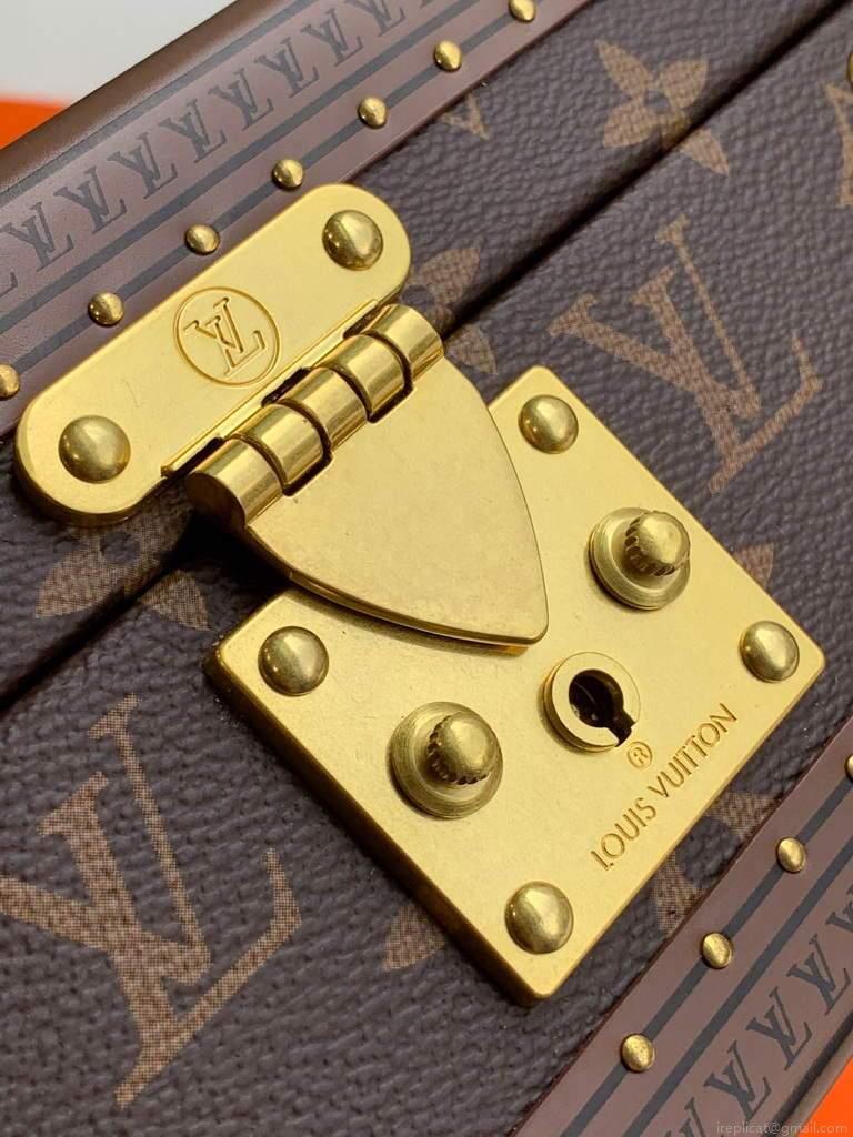 Louis Vuitton M13513 Jewelry Box Monogram LV M20040 White