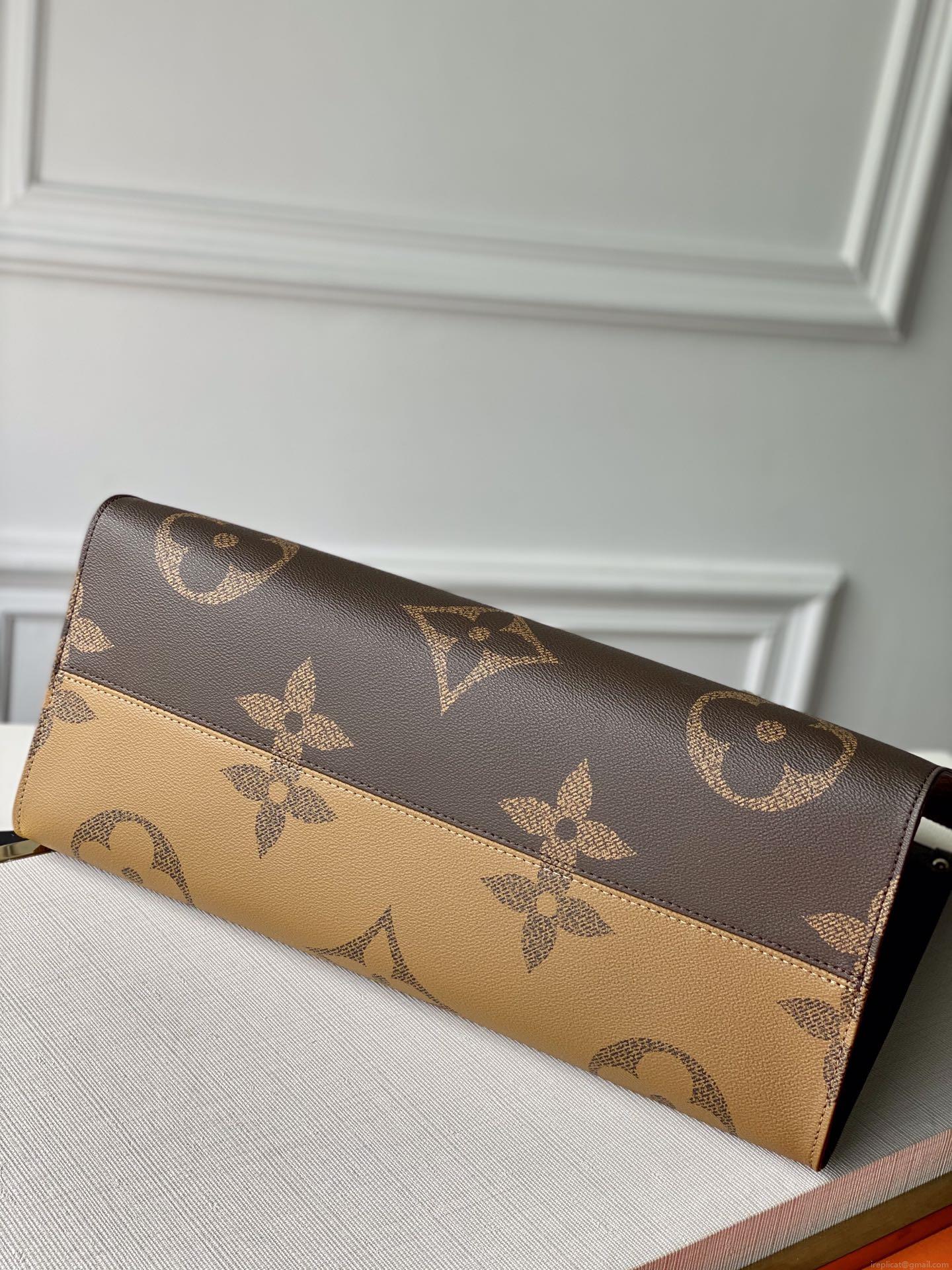 LV M45320 Louis Vuitton Onthego GM Bag M45321 Monogram and Monogram Reverse