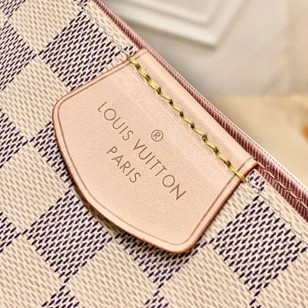 LV N42233 Louis Vuitton Graceful MM Damier azur canvas