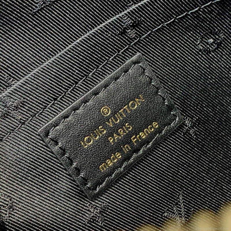 LV M59793 Louis Vuitton Alma BB Handbag Black