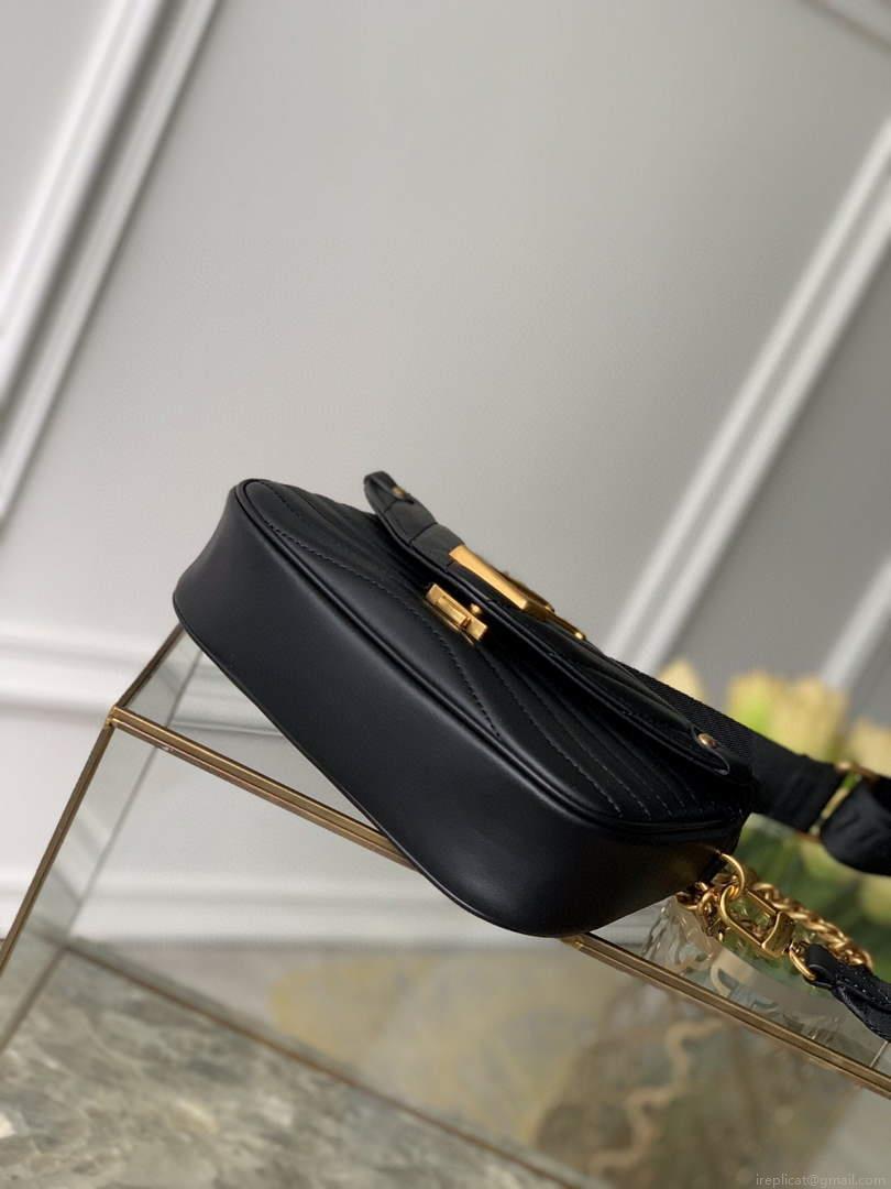 LV M56461 Louis Vuitton New Wave Multi-Pochette Leather M58941 Black
