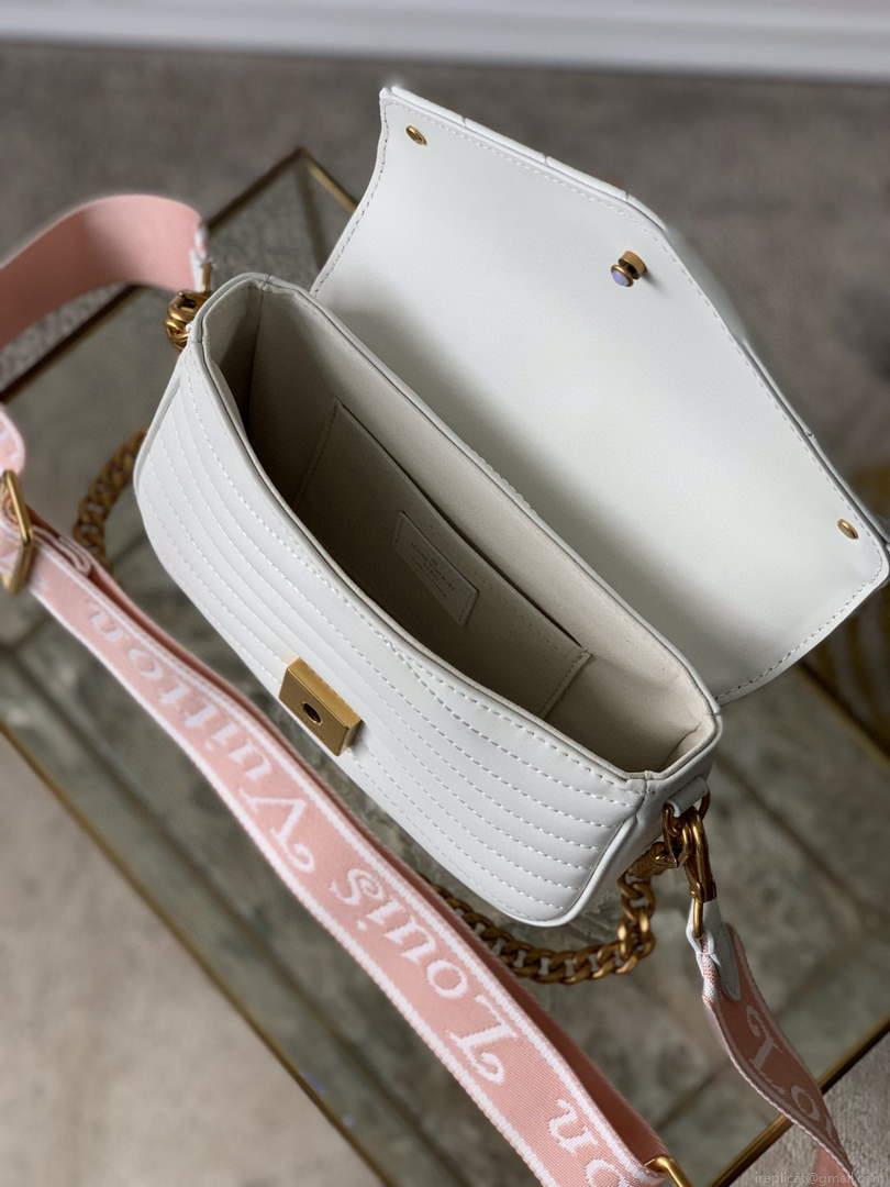 LV M56466 Louis Vuitton New Wave Multi-Pochette Leather M56461 White