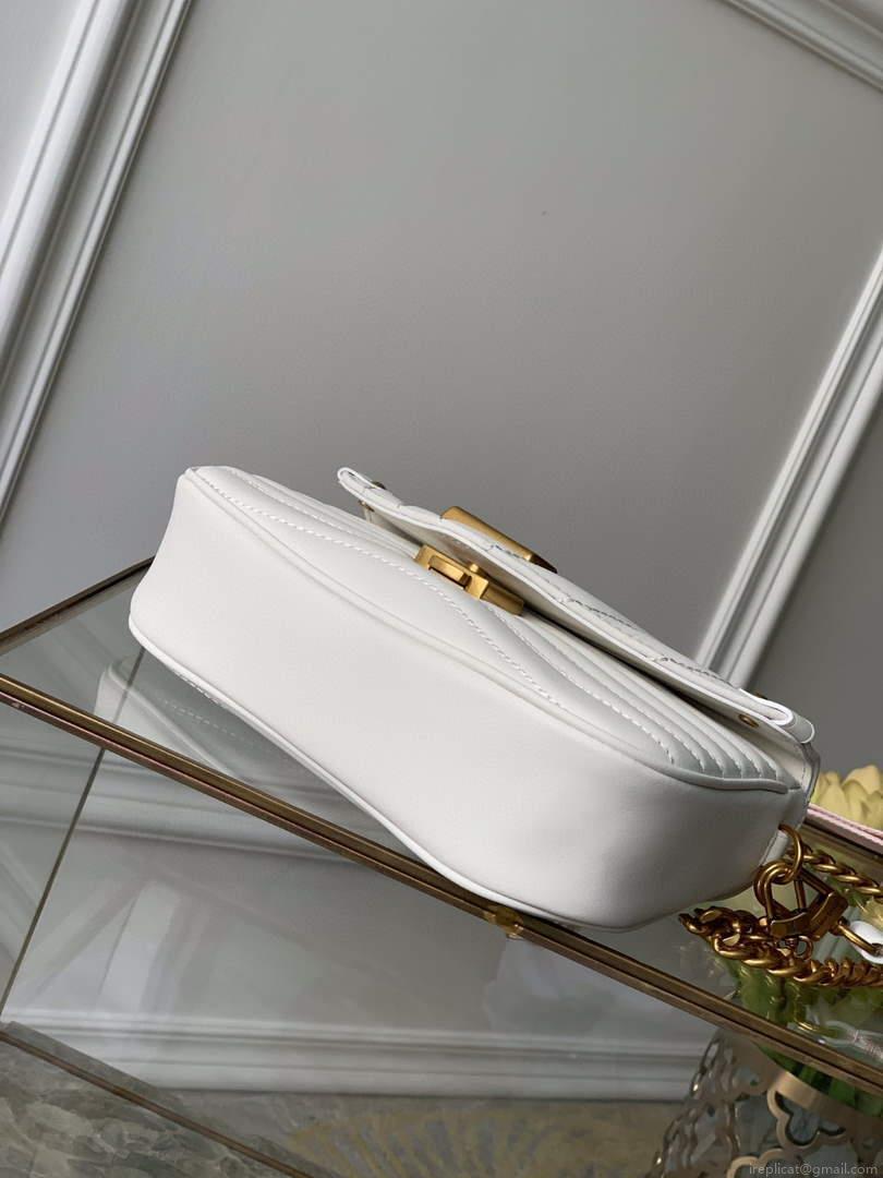 LV M56466 Louis Vuitton New Wave Multi-Pochette Leather M56461 White