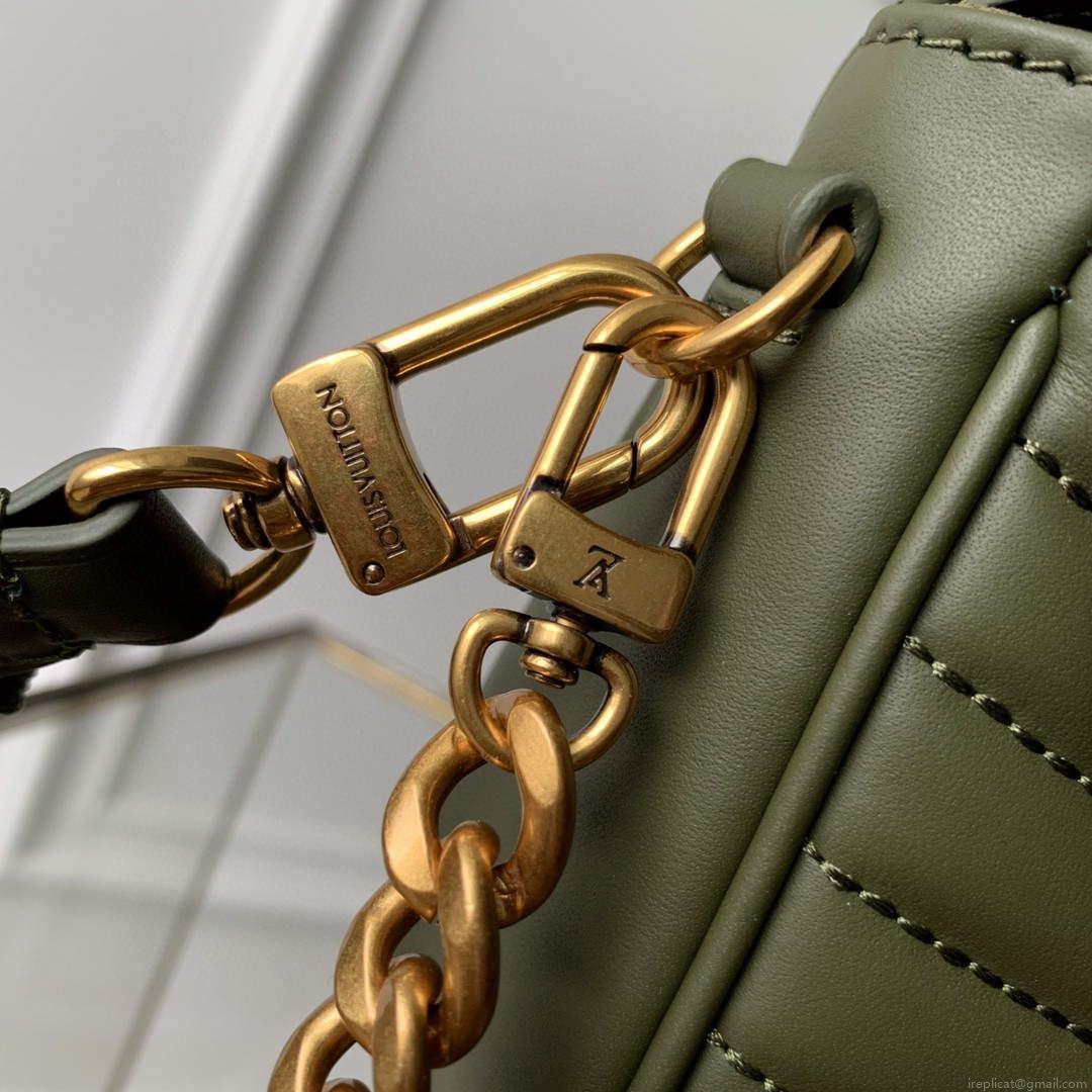 LV M56471 Louis Vuitton New Wave Multi-Pochette Leather M56461 Green