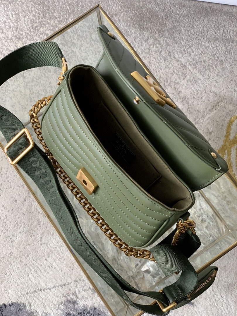 LV M56471 Louis Vuitton New Wave Multi-Pochette Leather M56461 Green