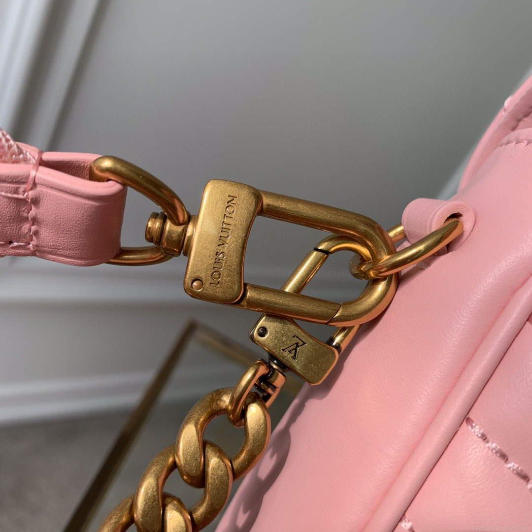 LV M56468 Louis Vuitton New Wave Multi-Pochette Leather M56461 Pink