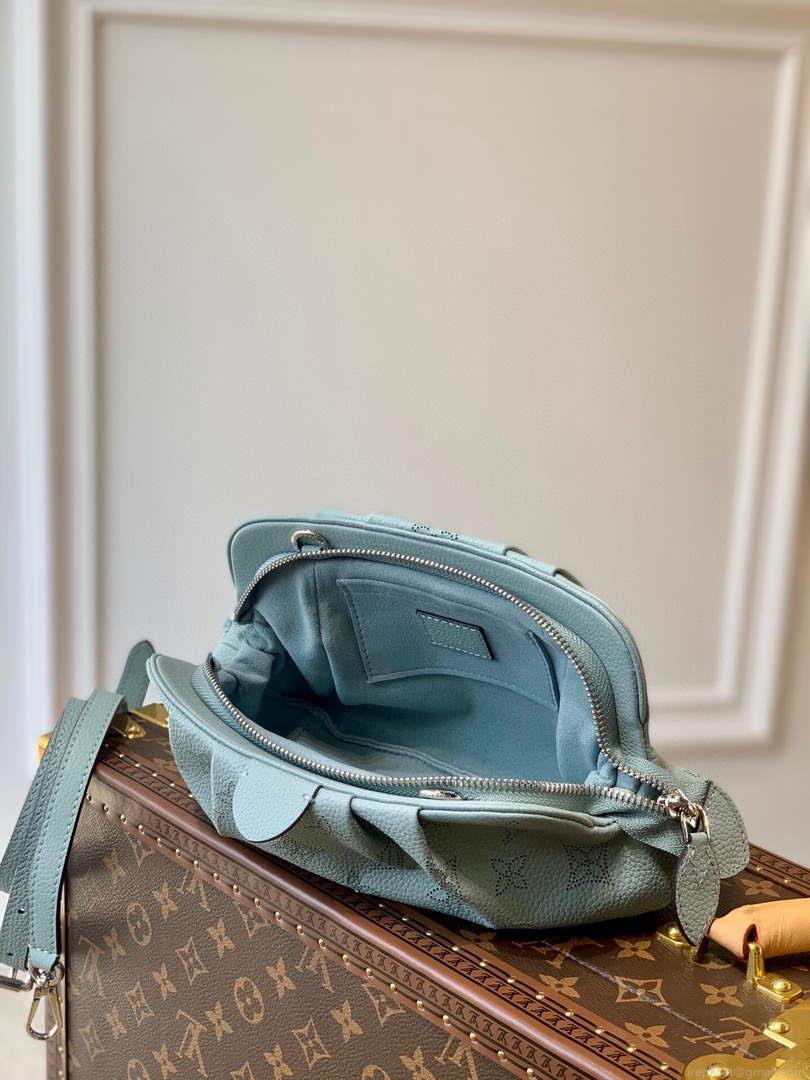 LV M80094 Louis Vuitton Scala Mini Pouch Bag M80092 Blue